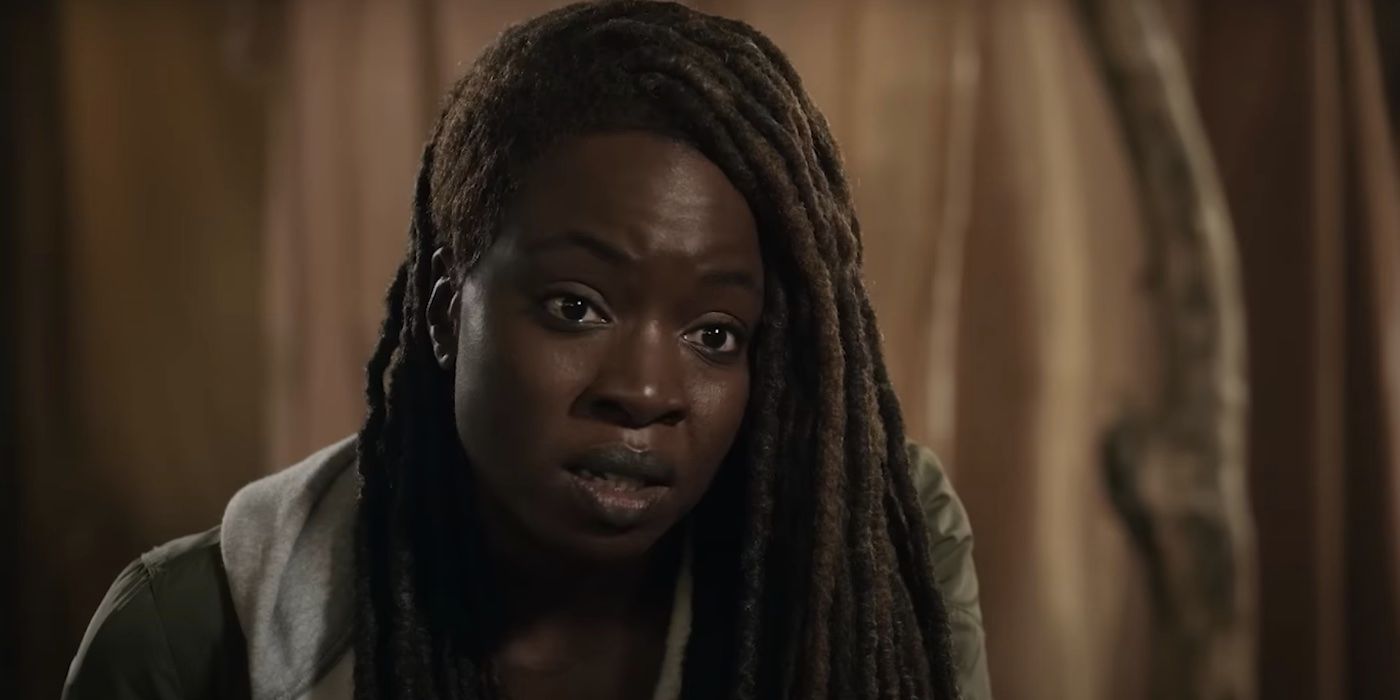 Danai Gurira como Michonne em The Walking Dead: The Ones Who Live.