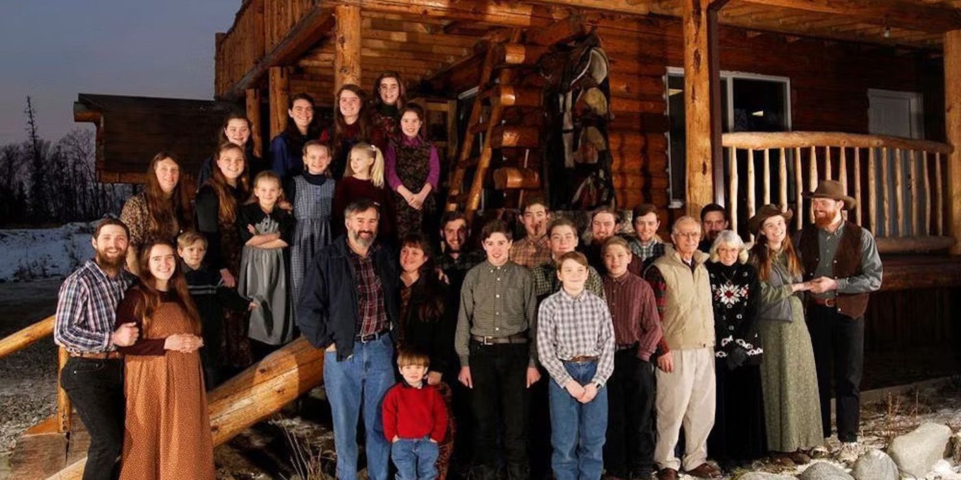 The Pilgrim family on Edge of Alaska