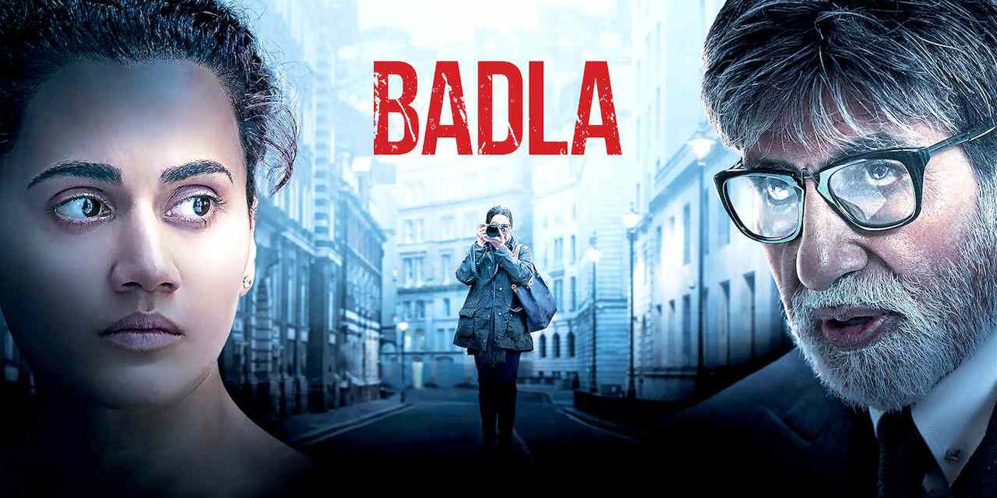 Badal and Naina on the poster for Badla.