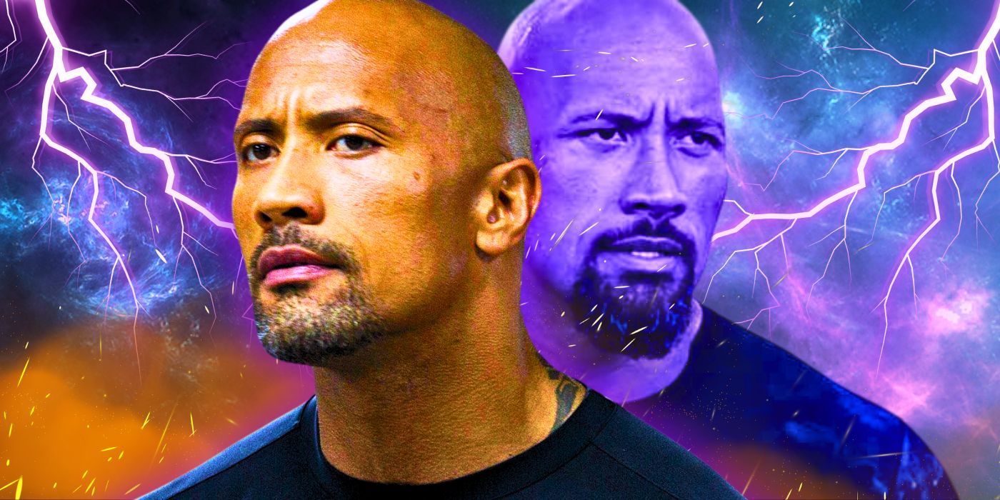 A custom image featuring Dwayne Johnson as Luke Hobbs in the Fast and Furious movies