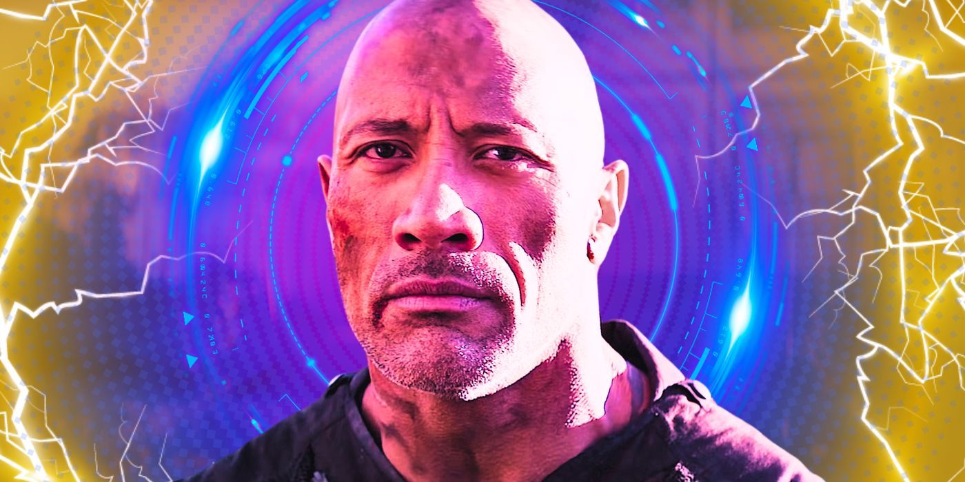 Custom image of Dwayne Johnson a Hobbs in Fast and Furious: Hobbs and Shaw
