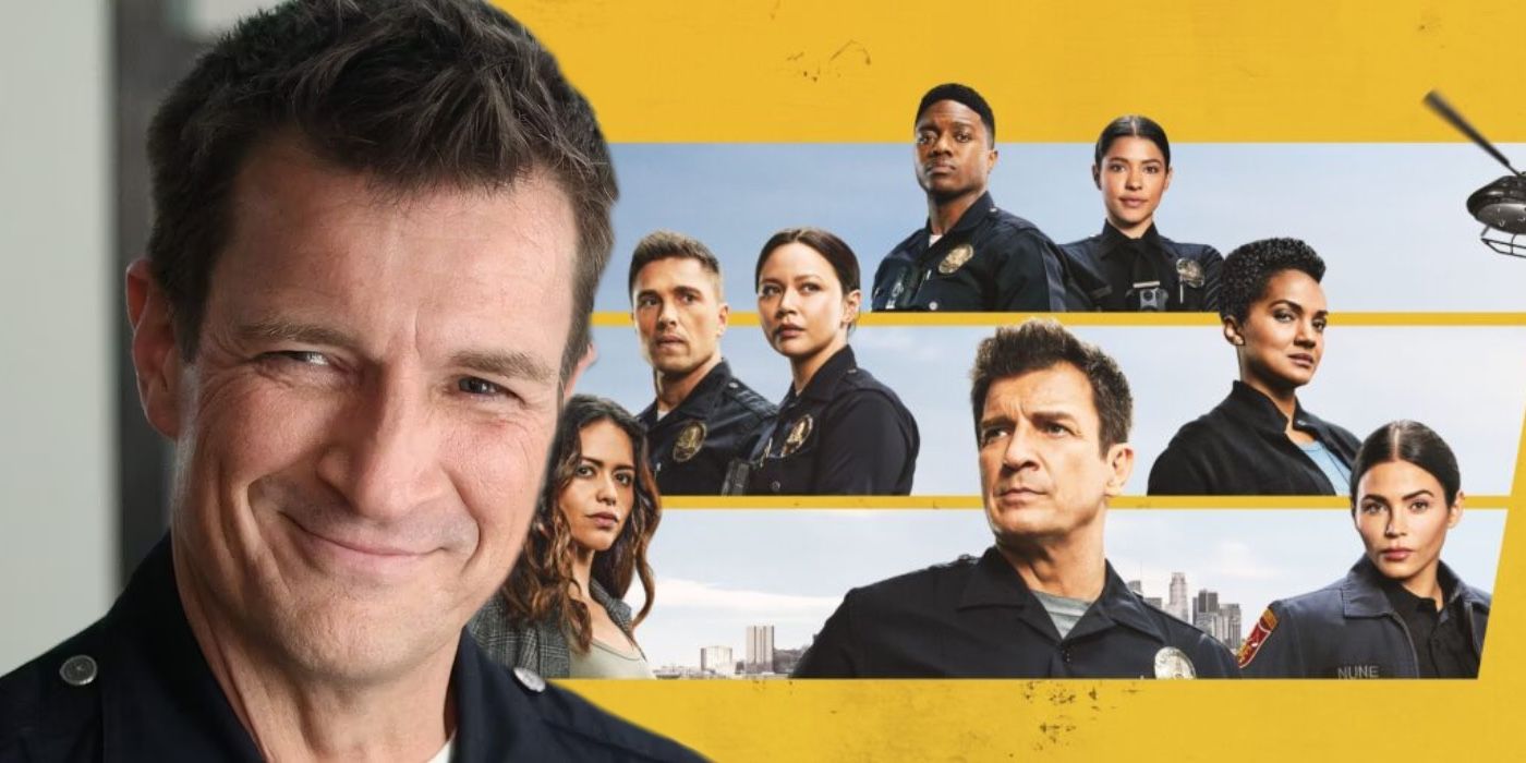 A composite image of the cast of The Rookie