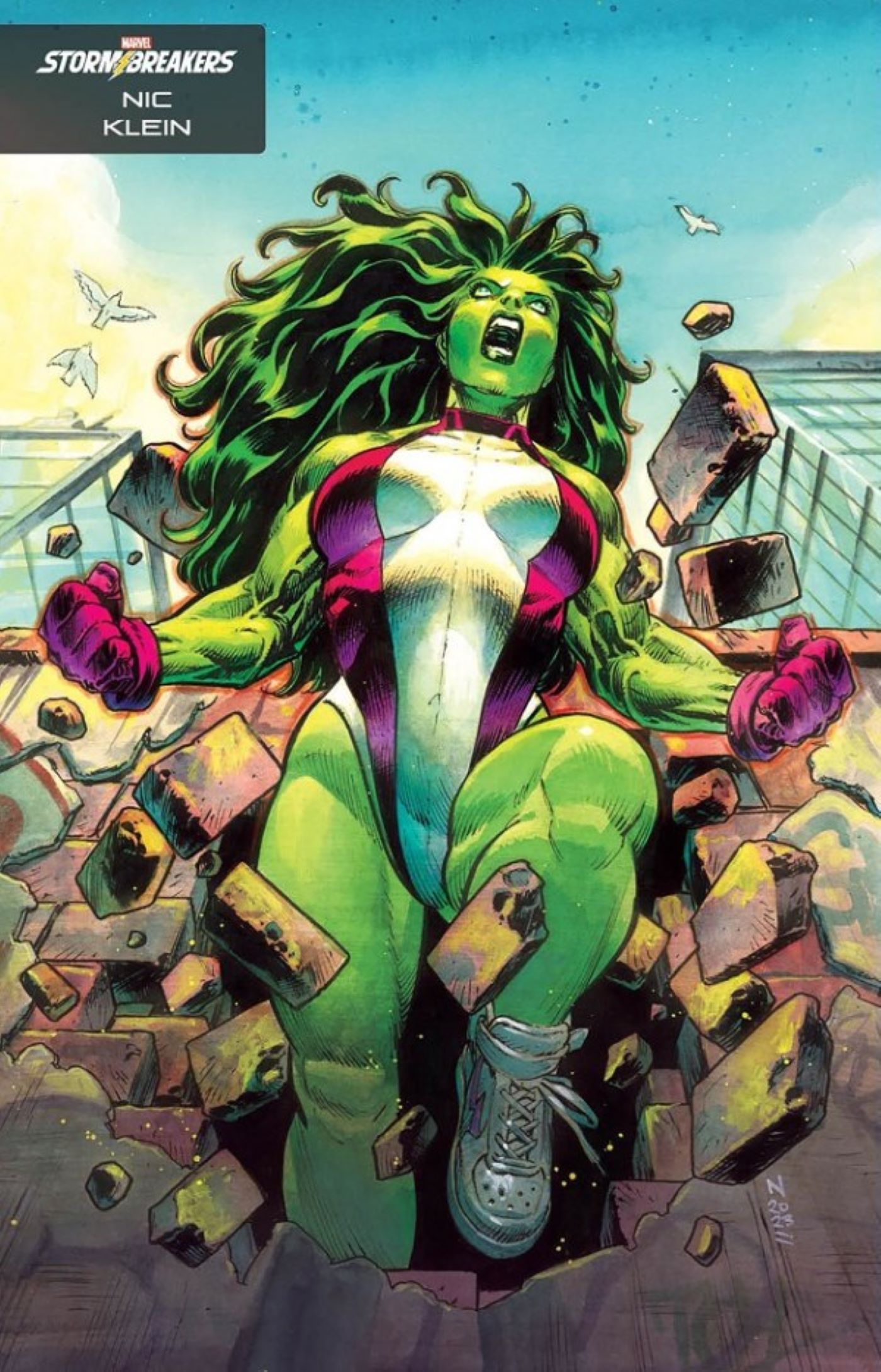 The Sensational She-Hulk #6 Storbreaker Variant cover