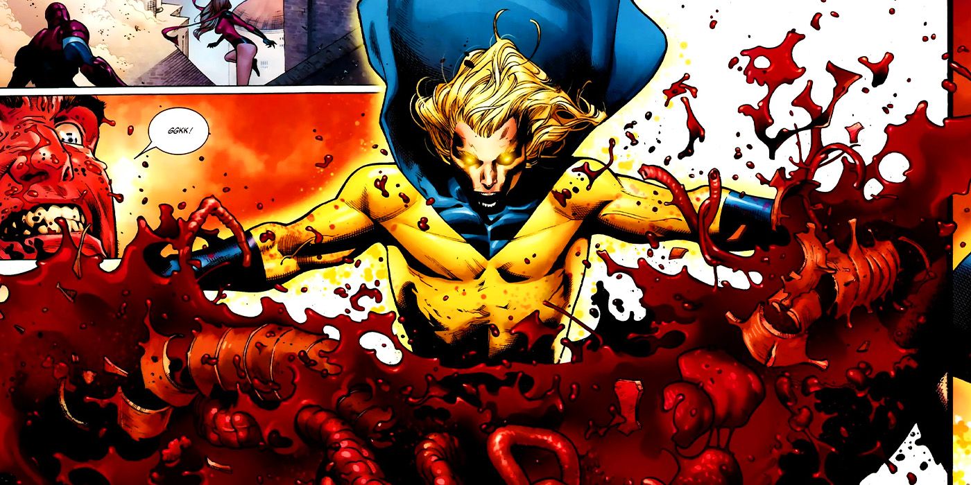 The Sentry being manipulated in Marvel Comics' Siege