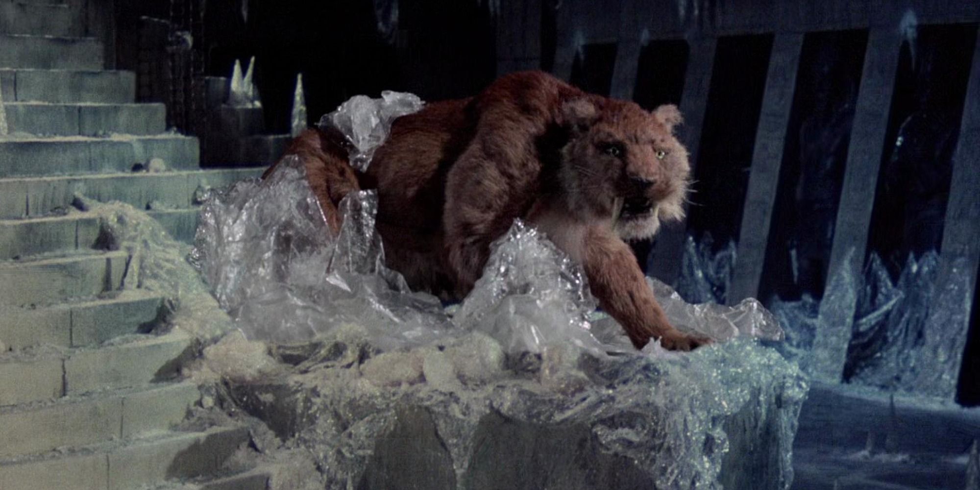 O tigre em Sinbad e o Olho do Tigre, de Ray Harryhausen