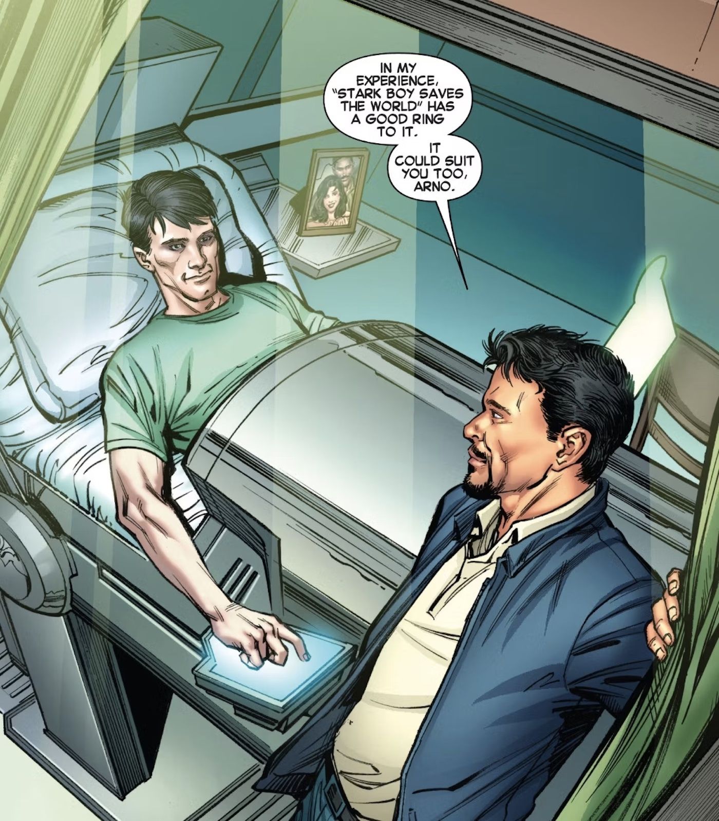 Tony Stark Revives His Brother