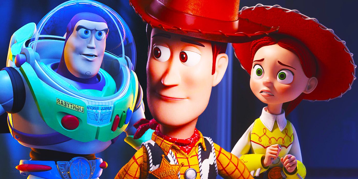 Toy Story Buzz Lightyear Woody and Jessie