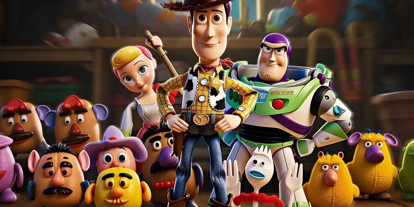 A promotional image for Toy Story 4.