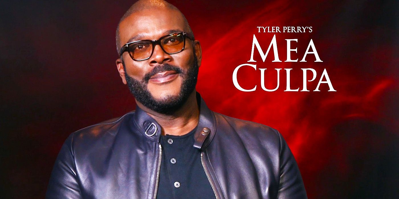 Edited image of Tyler Perry during Mea Culpa interview