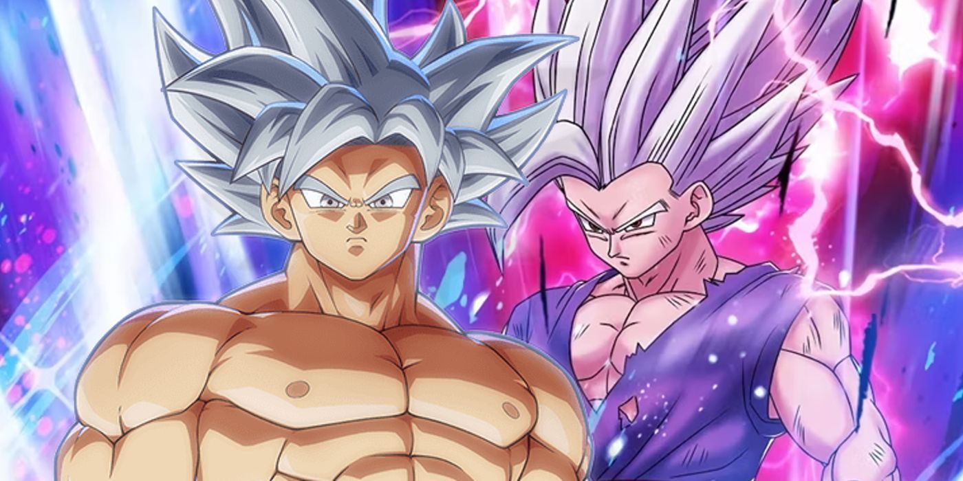 Ultra Instinct Goku and Gohan Beast from Dragon Ball Super