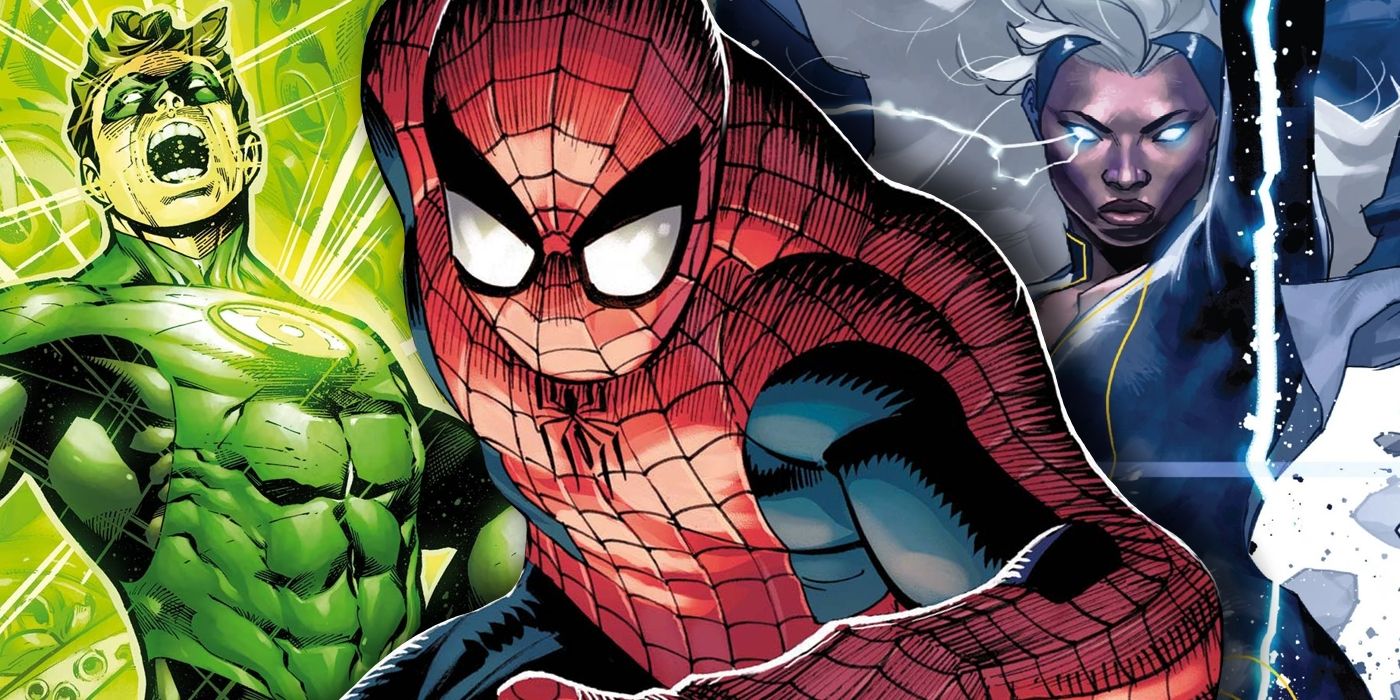 Uncommon Superpowers Spider-Man Green Lantern and Storm