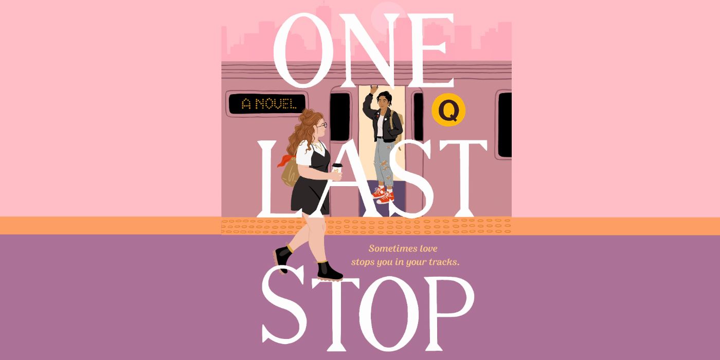 The book cover of One Last Stop by Casey McQuiston