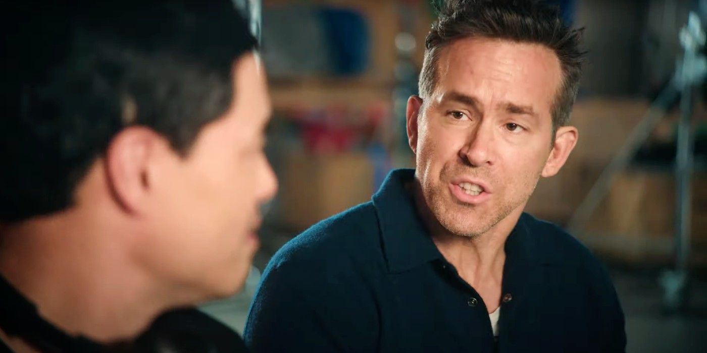 Ryan Reynolds and Randall Park in a BTS video for IF 
