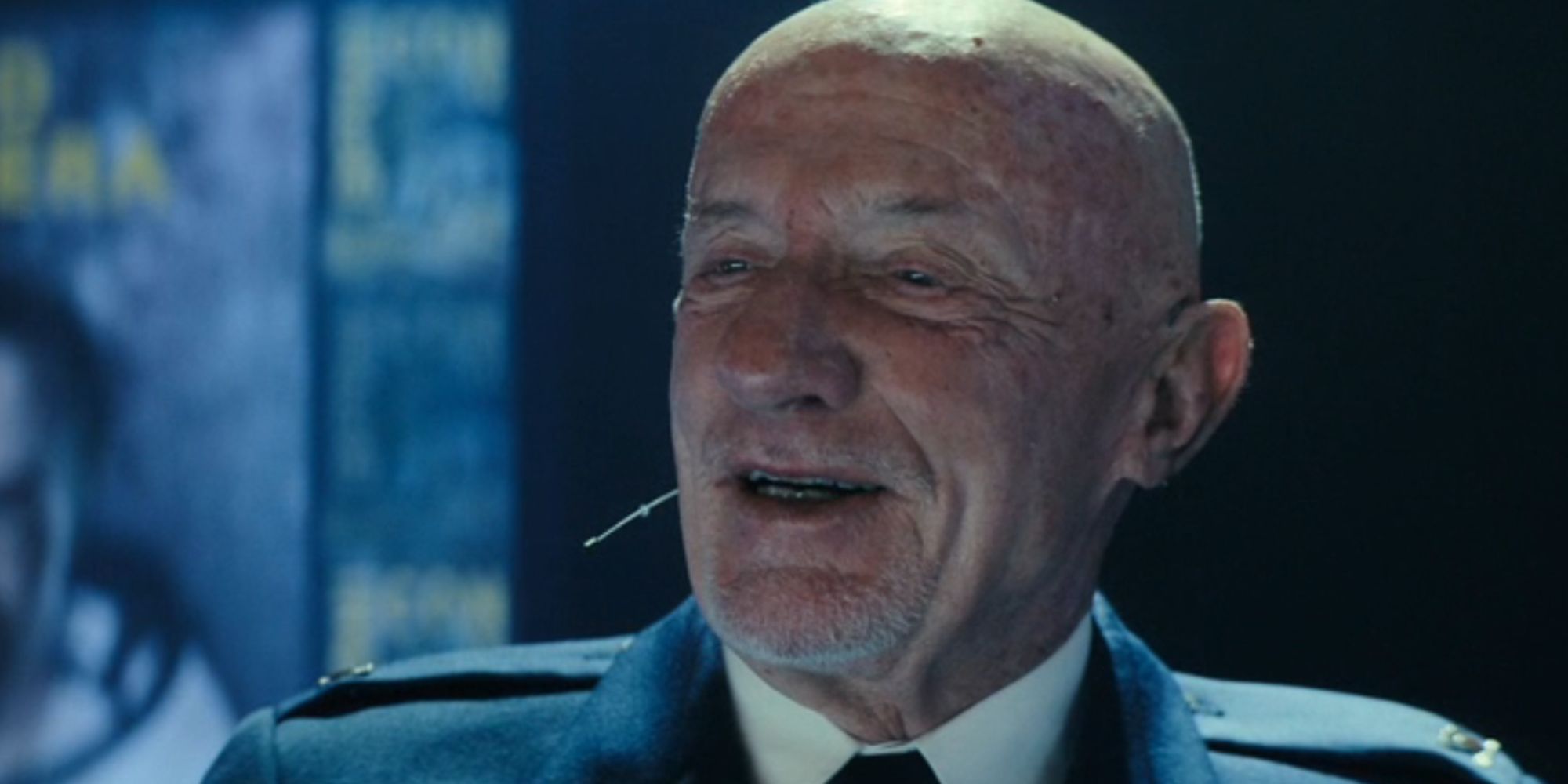 Jonathon Banks smiling as Bud Caldera in Constellation - Bad Caldera could be occupying Jo's native reality - Jo's Original Universe Could Be Where Bud Is Too