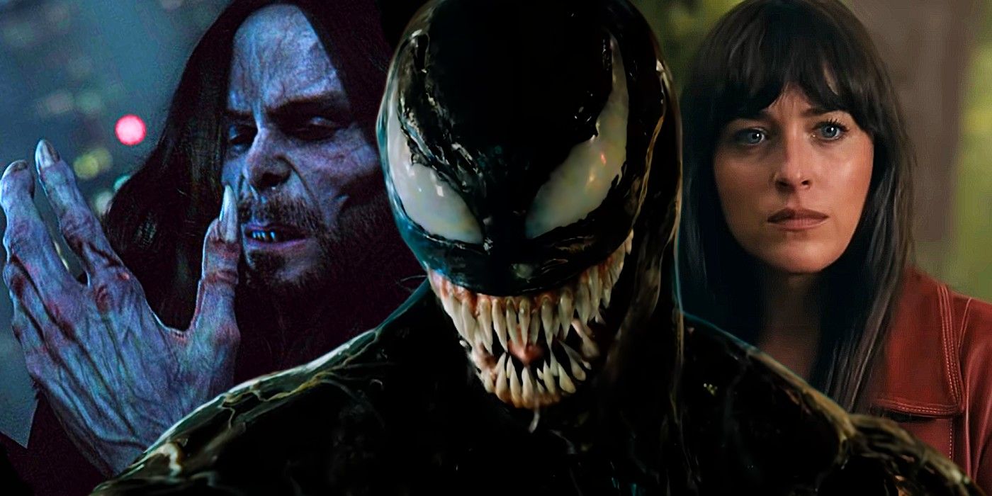 Venom, Morbius and Madame Web form Sony's Spider-Man Universe