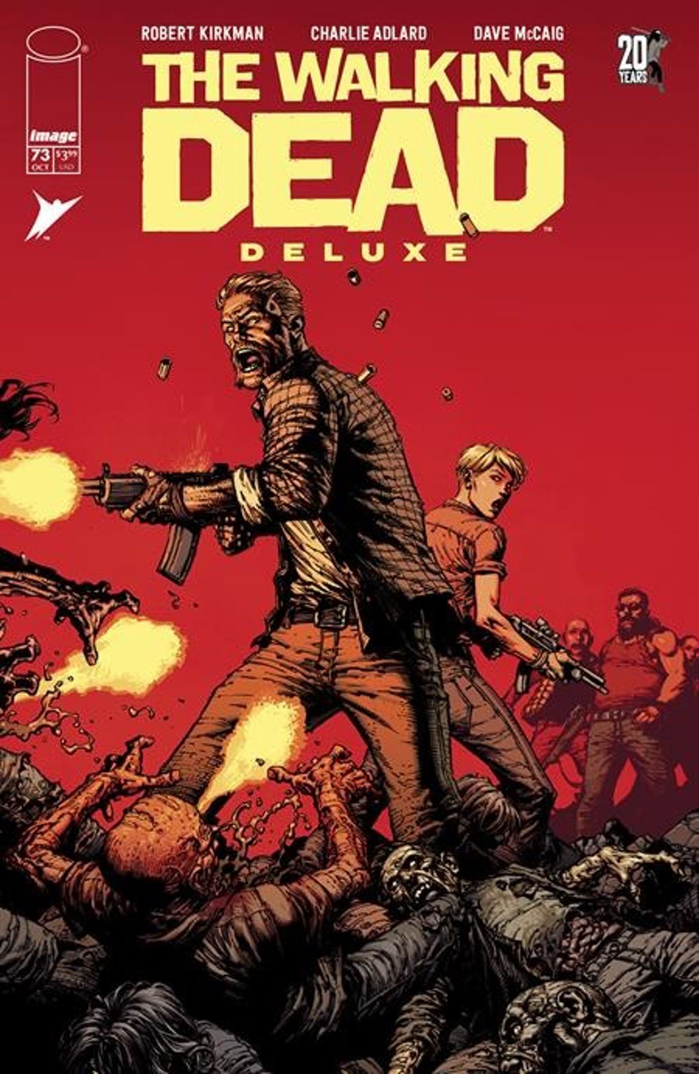 The Walking Dead Deluxe #73 Cover Art