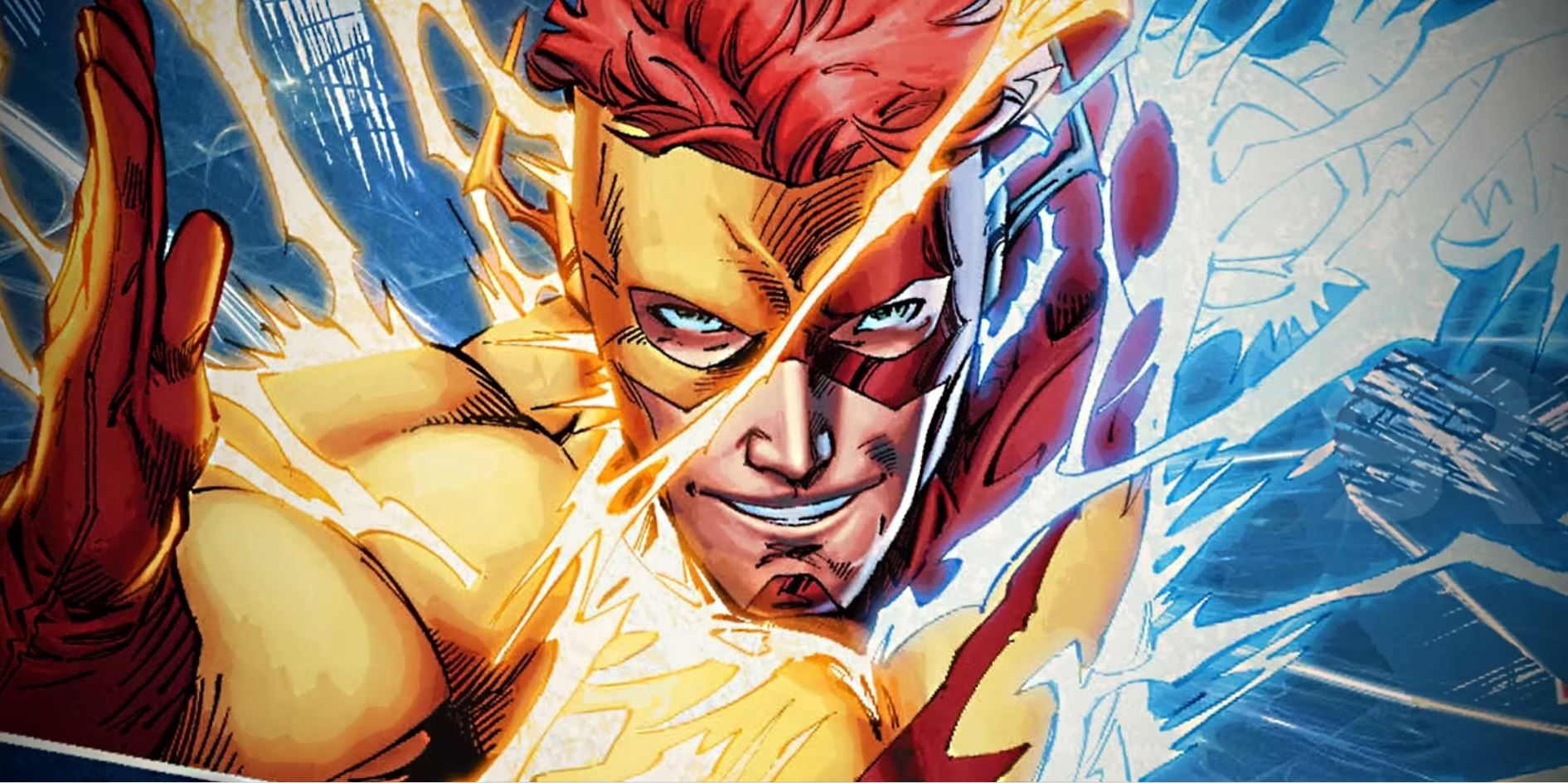 Wally West Barry Allen Split DC Comics