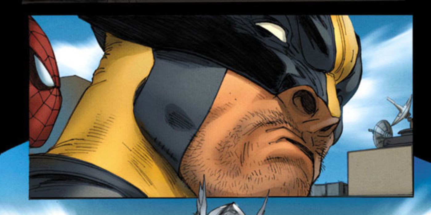 Wolverine using his sense of smell in Marvel comics