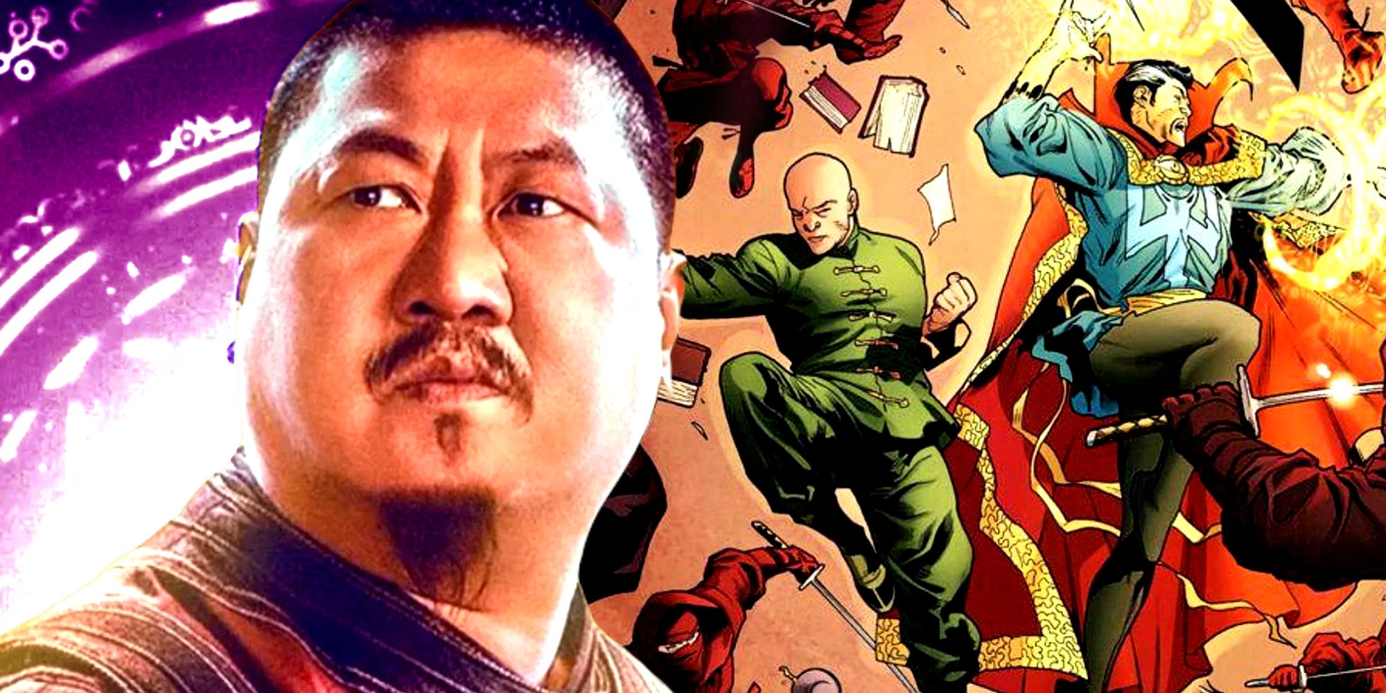 Wong no MCU Doutor Estranho e Marvel Comics