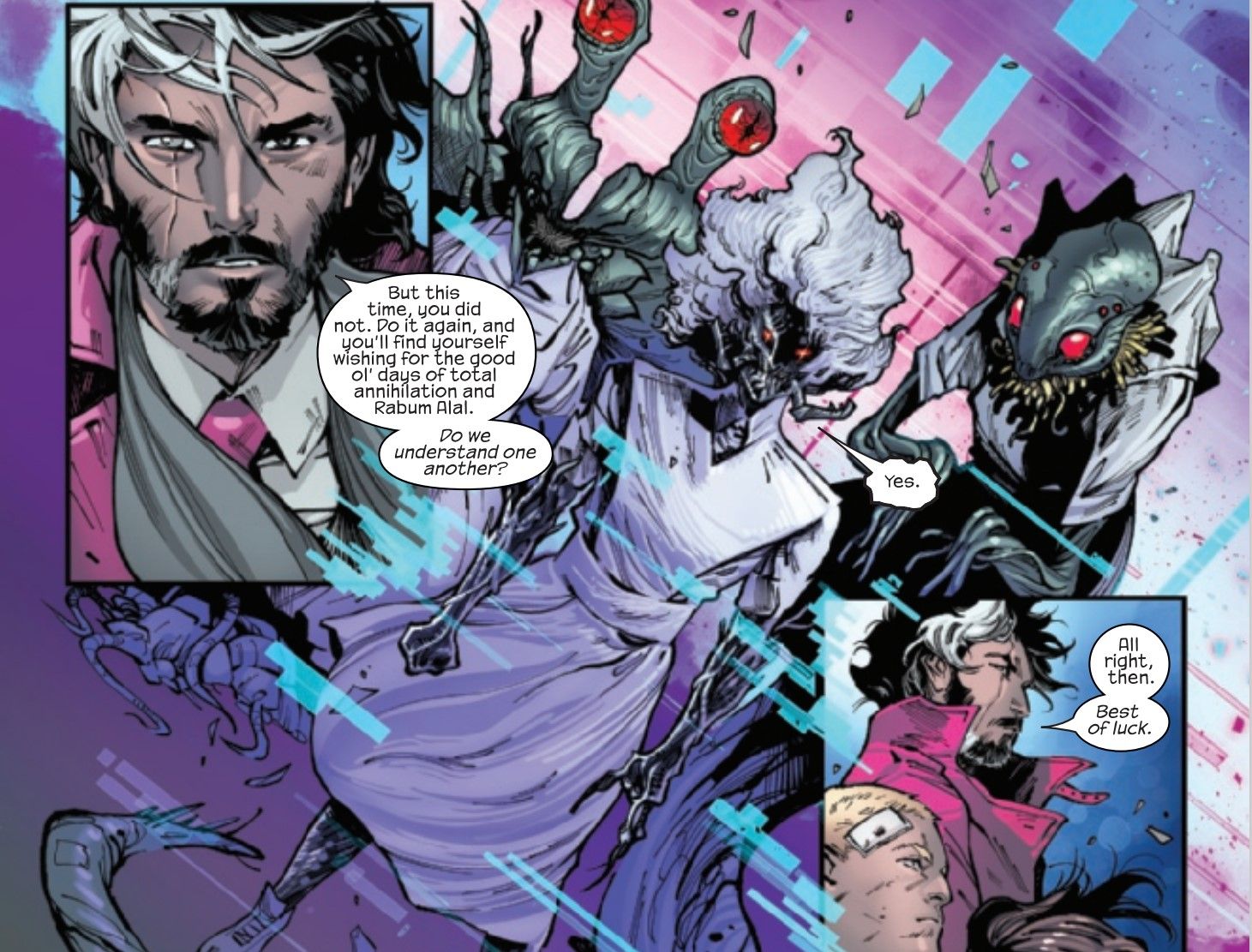 Wyn confronta os Cisnes Negros em GODS #5