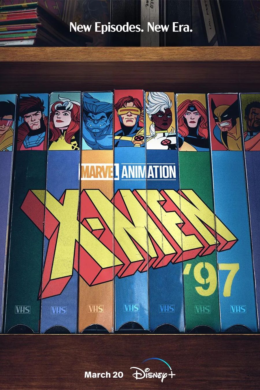 Cartaz da série de TV X-Men 97 da Disney Plus