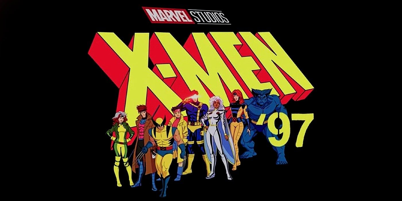 x-men 97 logo and main cast