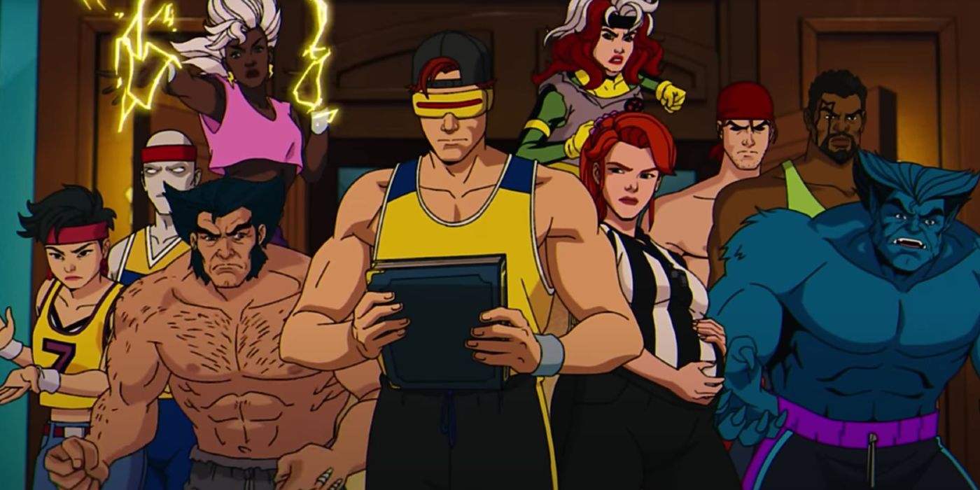 X-Men '97 scene showing the team preparing to fight Magneto