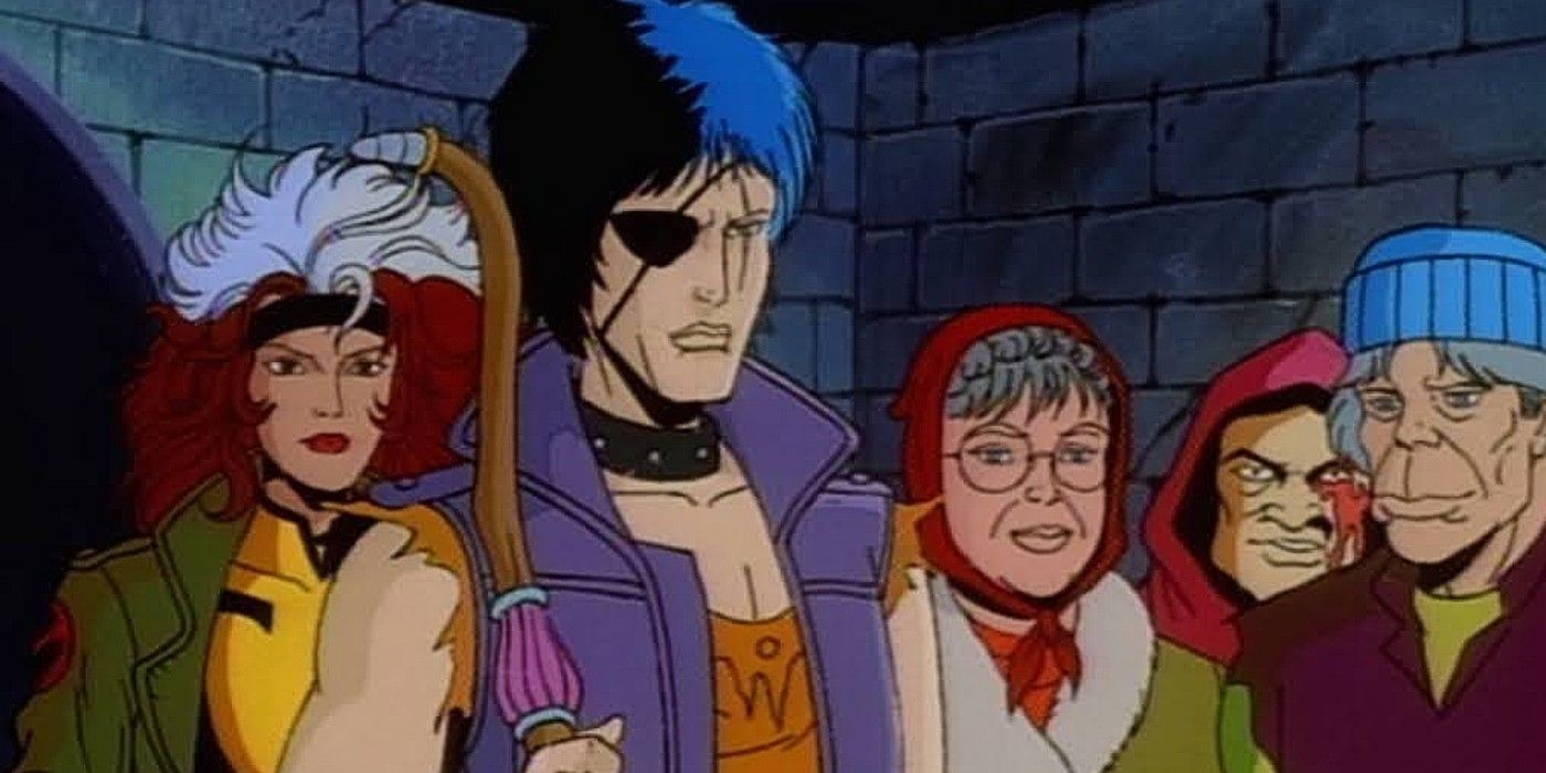x-men a série animada, Callisto com os Morlocks e Rogue
