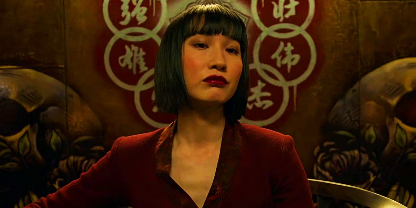 Xu Xialing taking over the Ten Rings in Shang-Chi and the Legend of the Ten Rings
