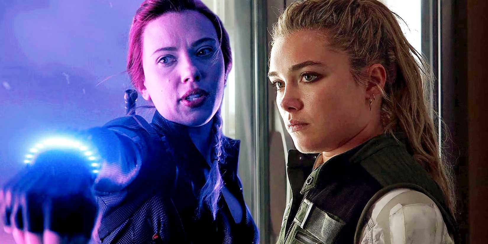 Black Widow in Avengers: Endgame and Yelena Belova in Black Widow