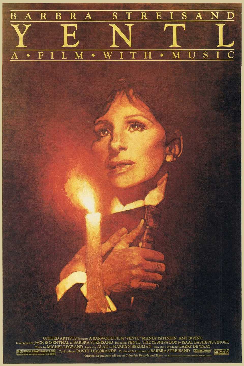 Yentl 1983 Movie Poster