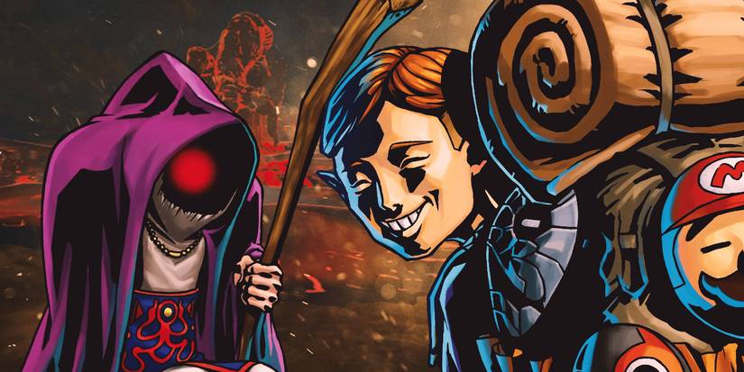 The Poe Collector from Ocarina of Time, and the Happy Mask Salesman from Majora's Mask.