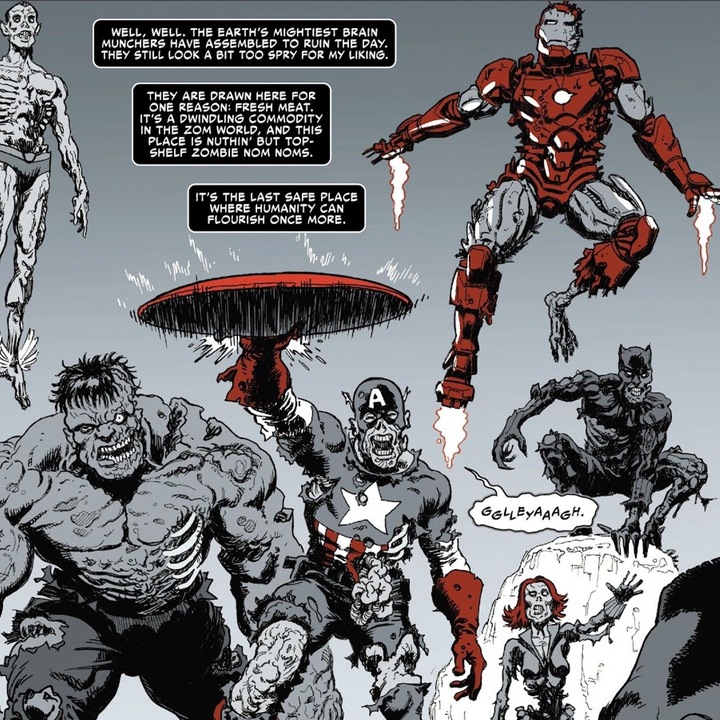 Marvel Zombies Officially Assembles the Darkest Avengers Team Yet