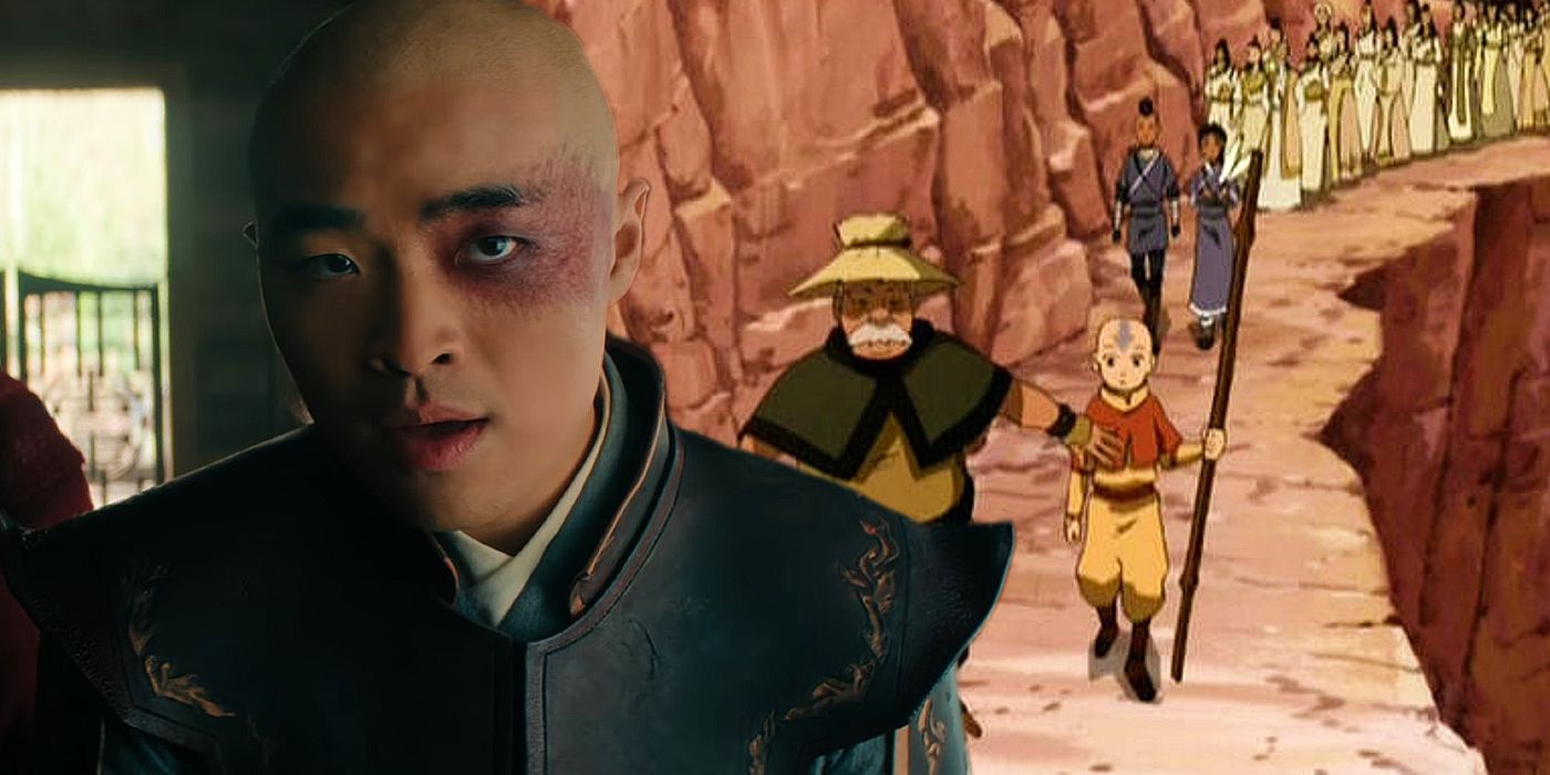 Все 7 оригинальных эпизодов ATLA «Аватар Netflix: Повелитель стихий», первый сезон пропущены