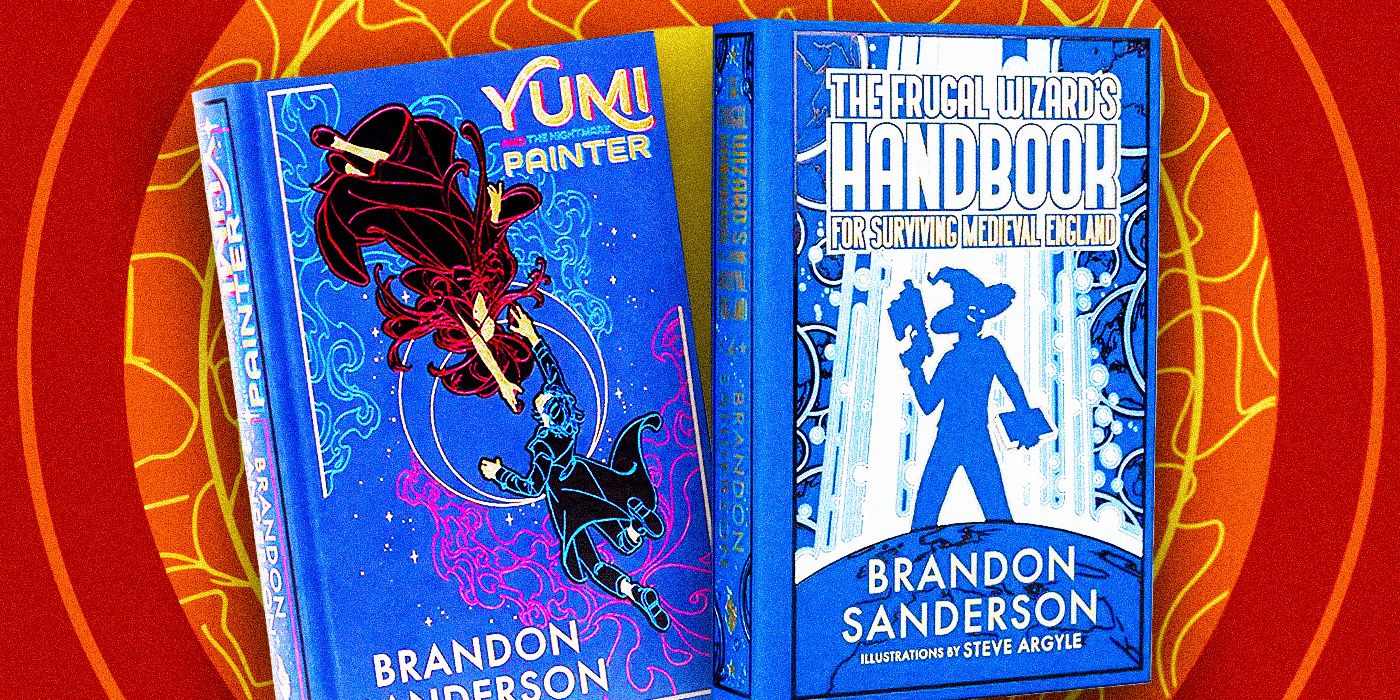 Covers for Yumi and the Nightmare Painter and The Frugal Wizard’s Handbook