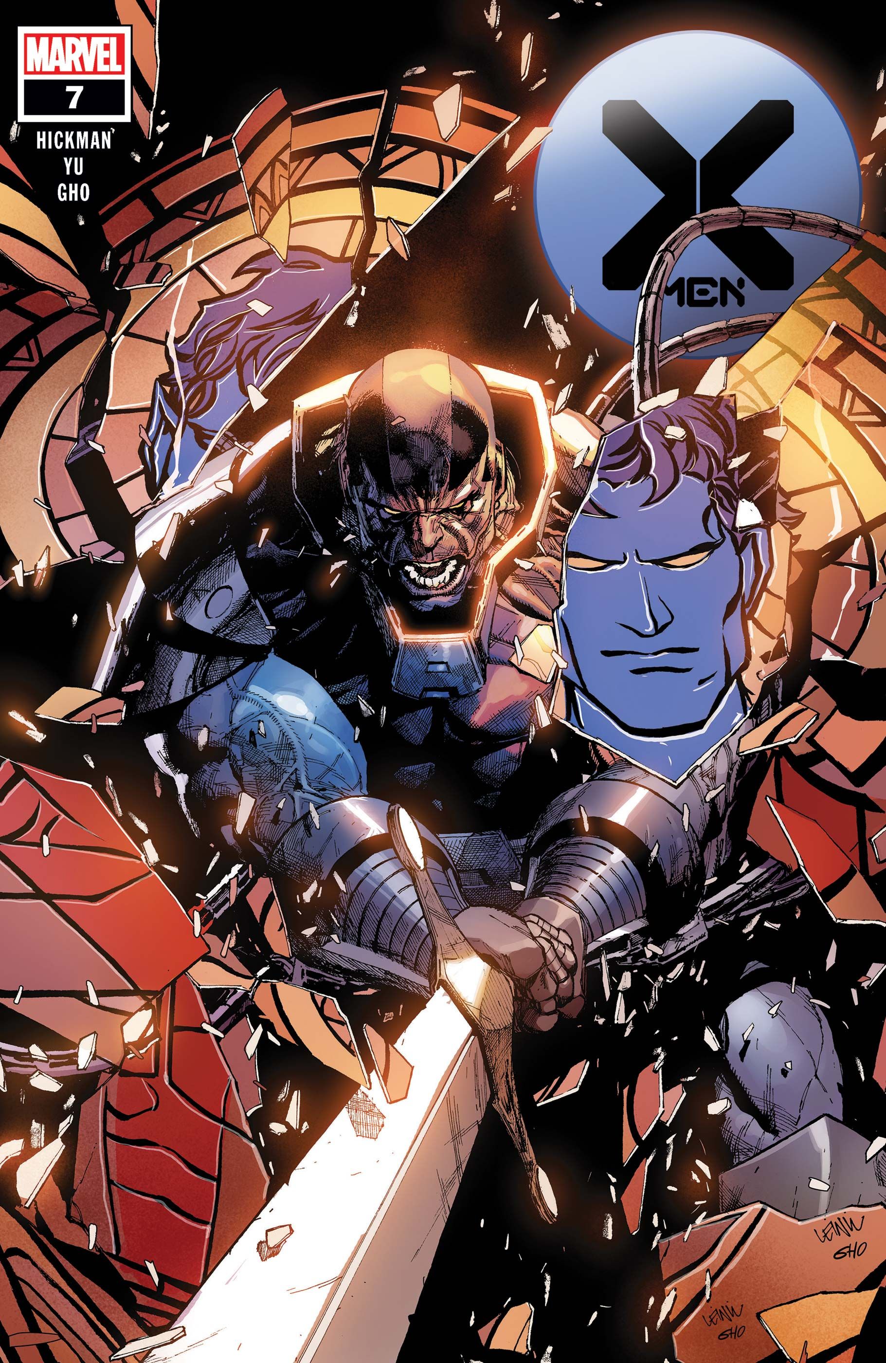 Leinil Francis Yu and Sunny Gho's cover to X-Men (2019) #7, featuring Apocalypse