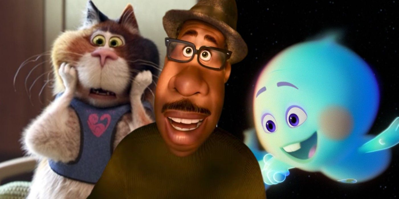 Custom image of the cat, Joe and 22 in Pixar's Soul