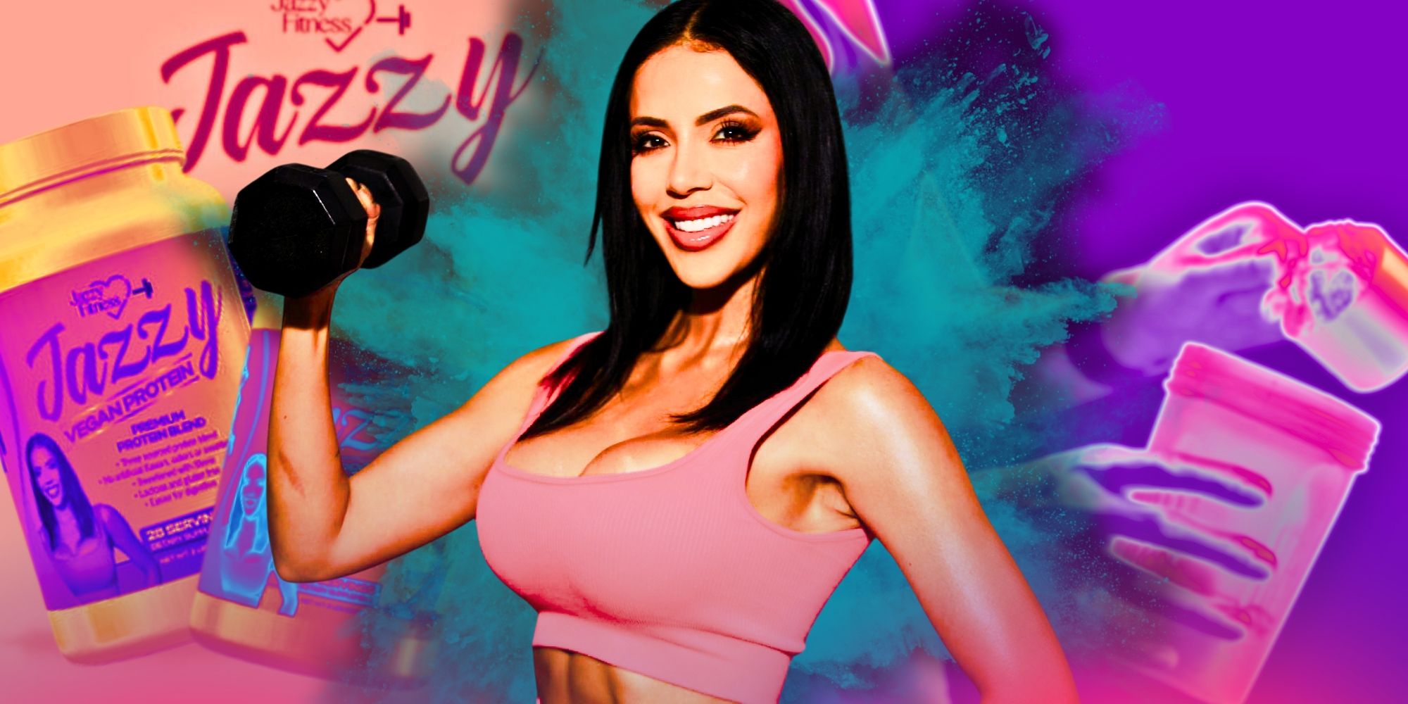 90 Day Fiancé Jasmine Pineda with jazzy fitness