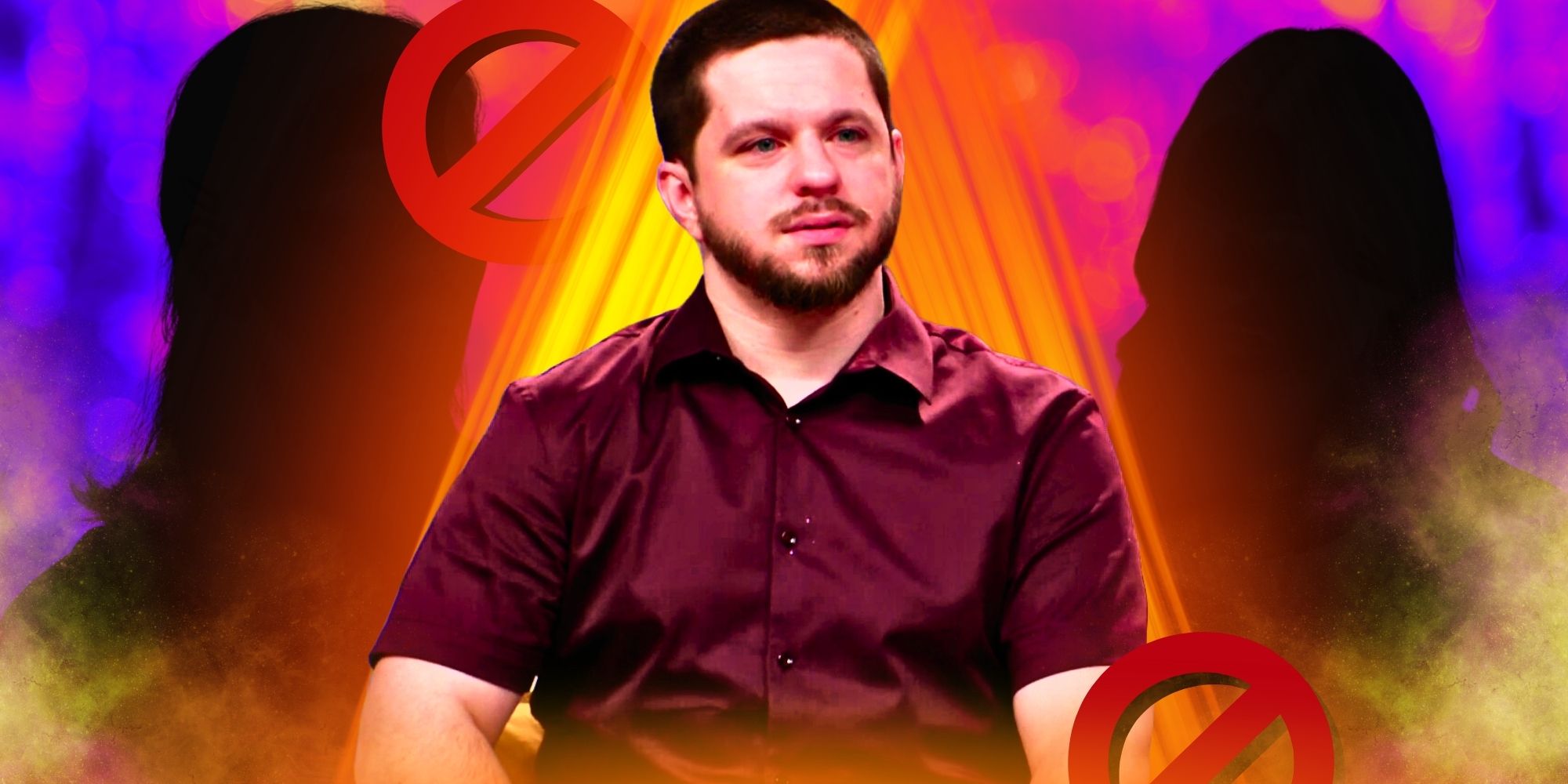 90 Day Fiance&rsquo;s Clayton Clark, with two mystery women and two blocked symbols