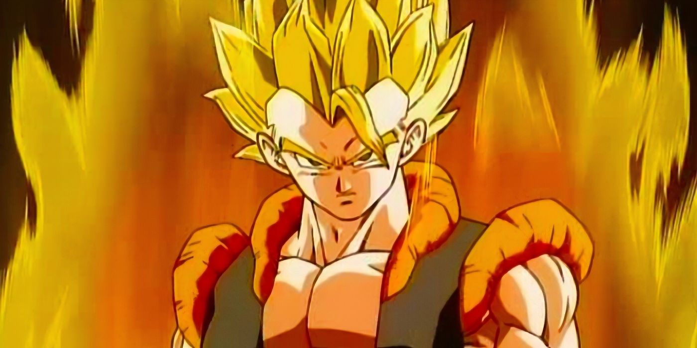 Gogeta's first appearance in Dragon Ball Z: Fusion Reborn.