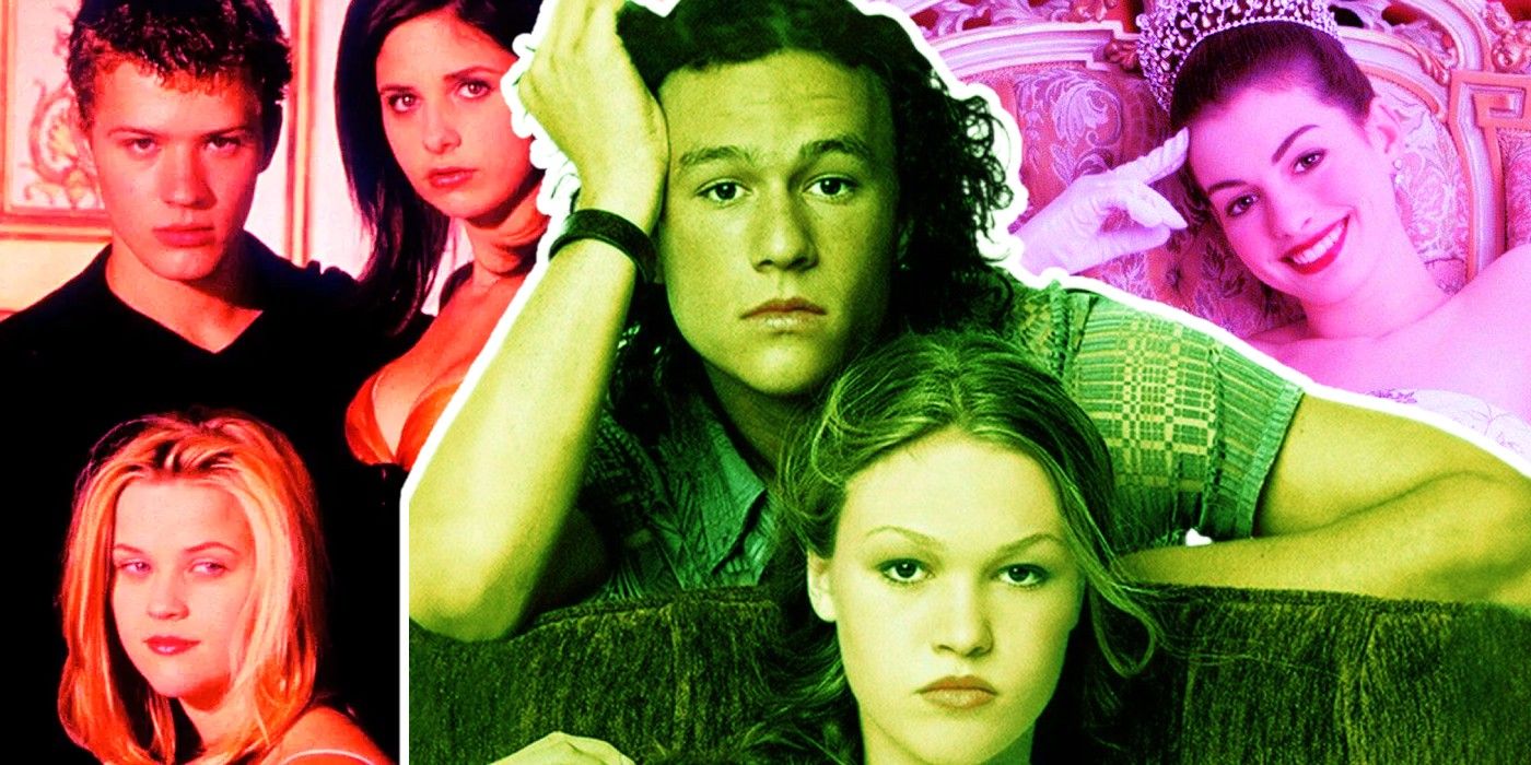 Custom image of Cruel Intentions, 10 Things I Hate About You, and The Princess Diaries