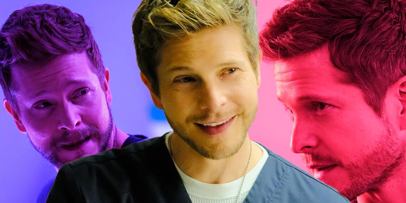 Matt Czuchry as Dr. Conrad Hawkins in The Resident