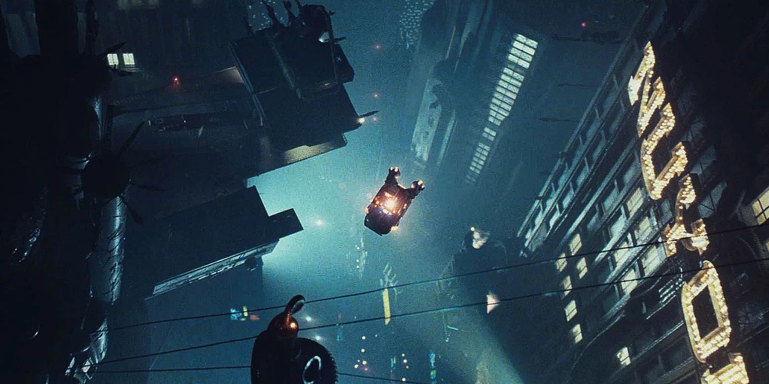 El coche volador de Blade Runner