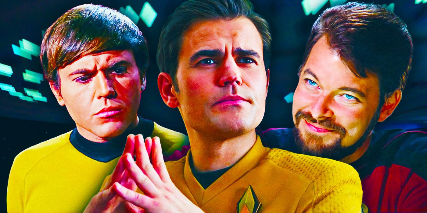 Star Trek James Kirk Pavel Chekov and William Riker