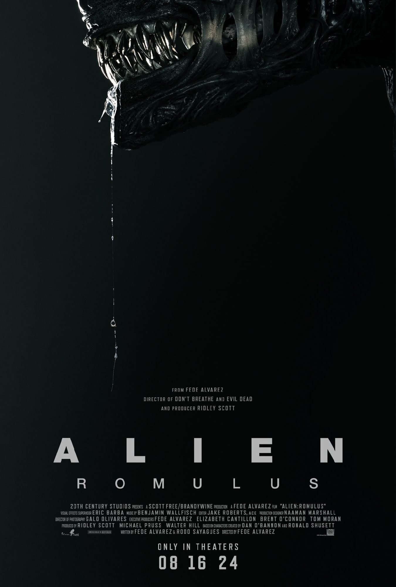 Onde Ripley Est Durante Alien Romulus Not Cias De Filmes   Alien Romulus Poster 