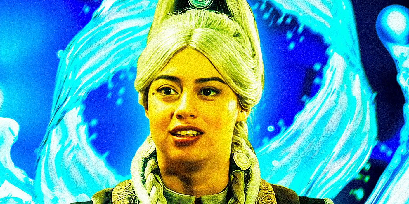 Custom image of live-action Princess Yue in Netflix's Avatar The Last Airbender