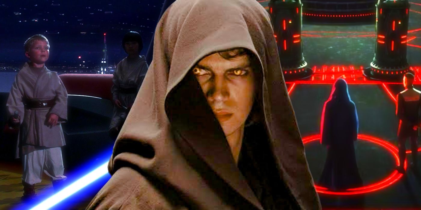 Anakin Younglings and Palpatine Necromancer Star Wars Custom Image