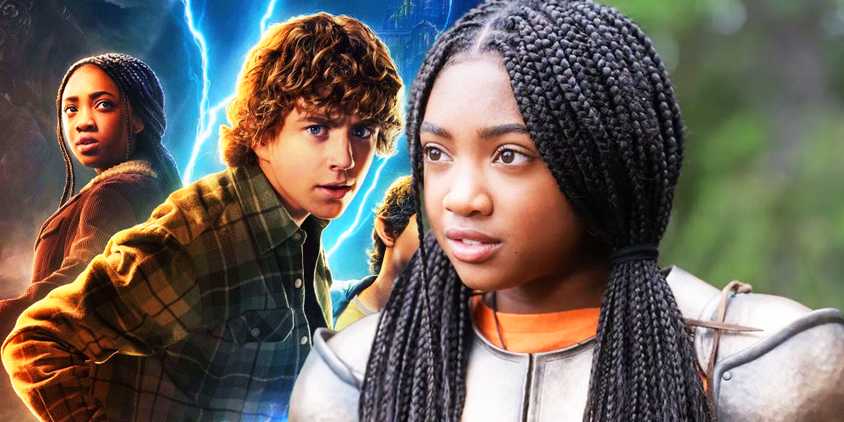 Annabeth and the Percy Jackson poster