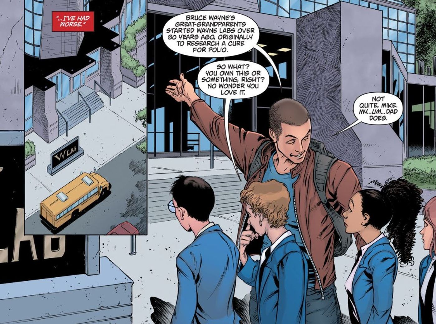 Arkhamverse Tim Drake Taking Class on a Field Trip DC
