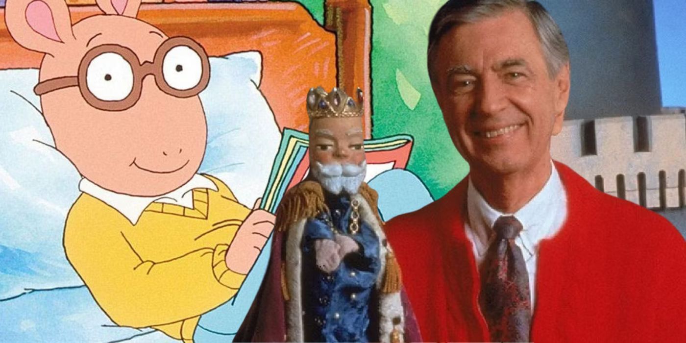 Arthur and Mr Rogers from PBS
